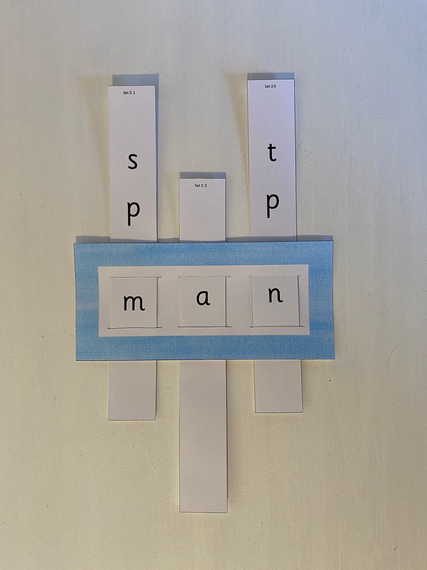 Letter Slider - Pack A