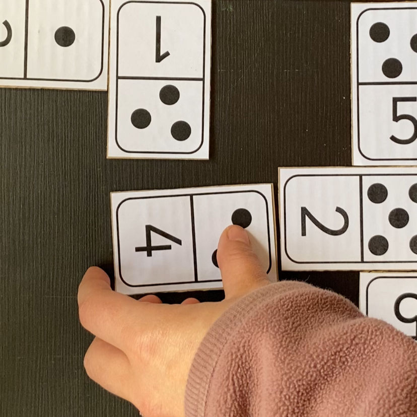 Domino Quantity Game