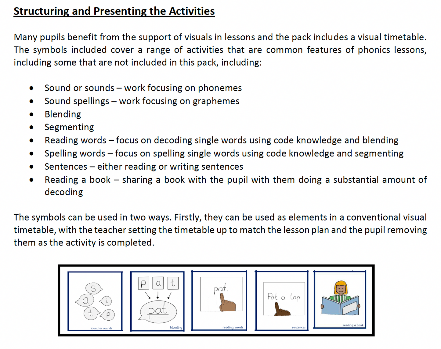 Phonics Access Resources