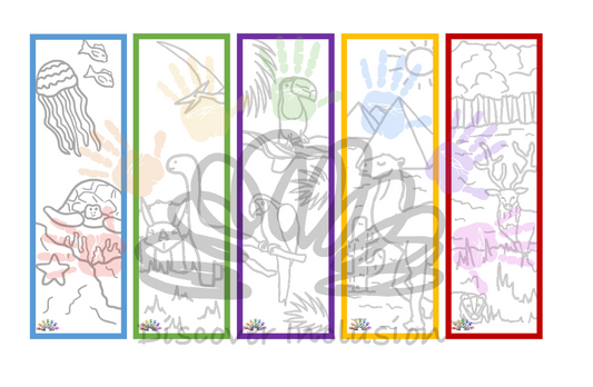 Trace and Colour Bookmarks