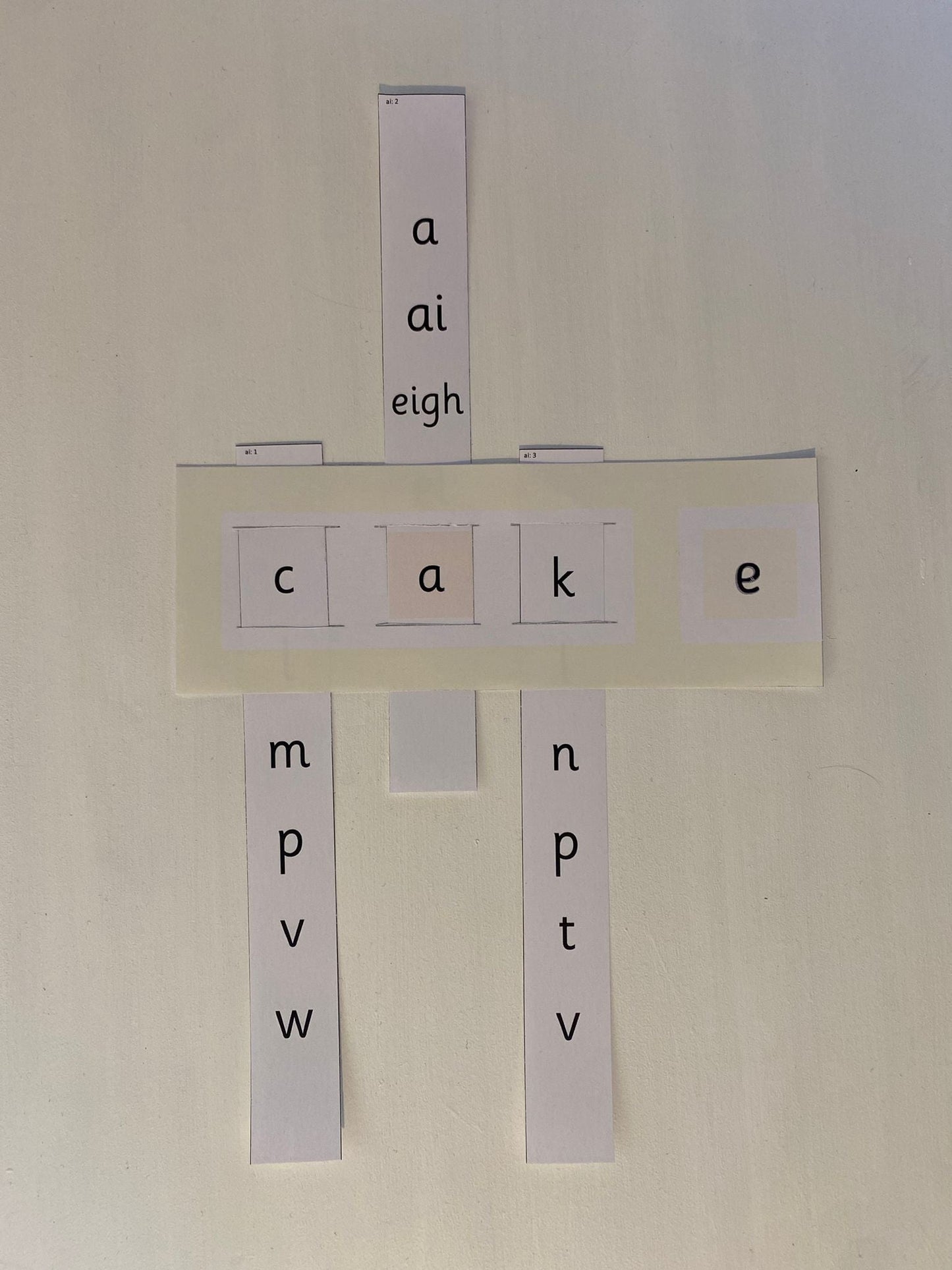 Letter Slider - Pack C